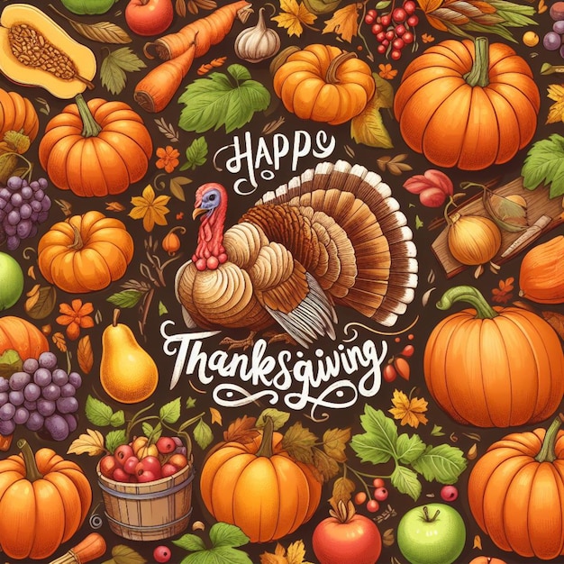 Tradition Vector Bounty für Thanksgiving