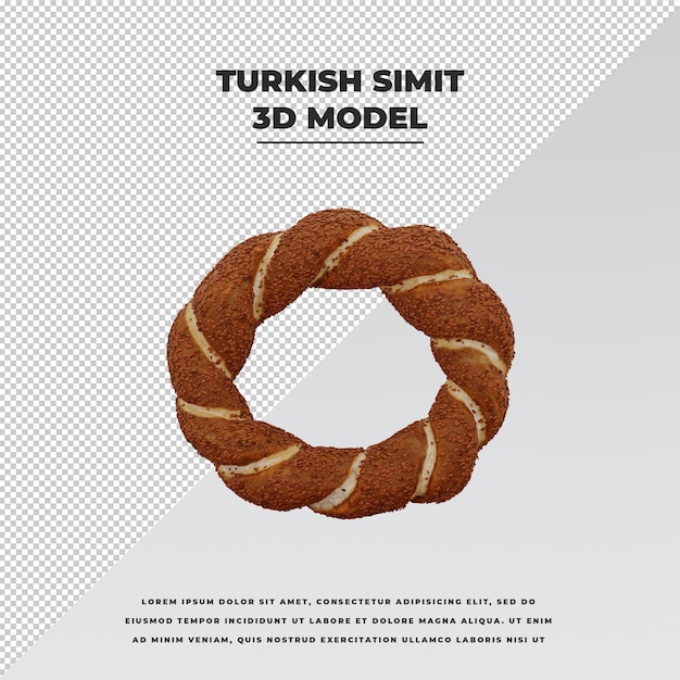 Traditionelles türkisches simit