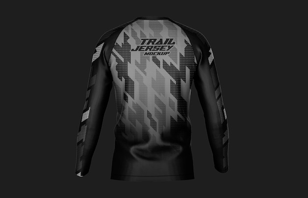 Trail jersey mockup