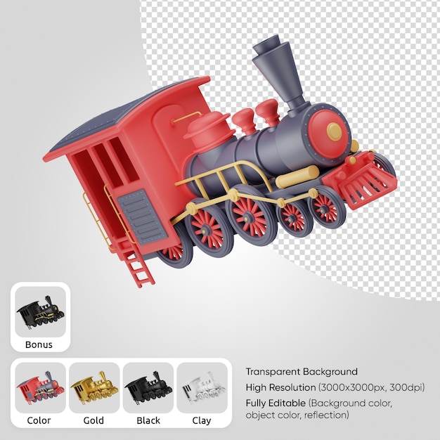 Train 3d