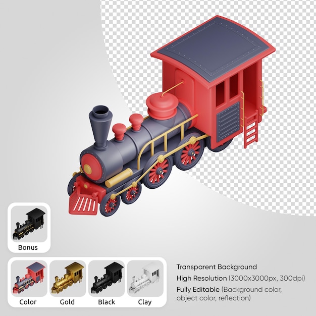 Train 3d