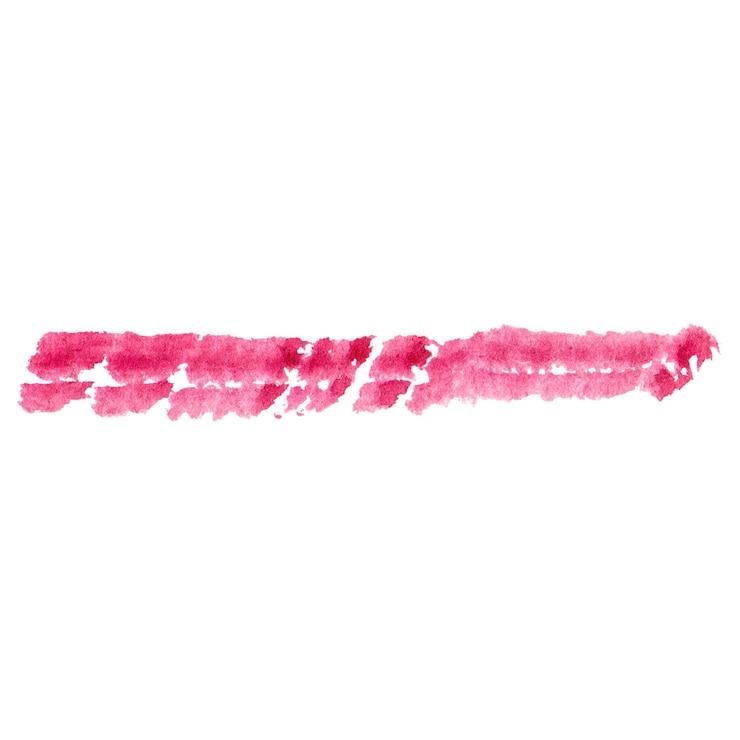 PSD un trait de pinceau peint à l'aquarelle, un élément de conception dessiné à la main isolé sur un fond transparent