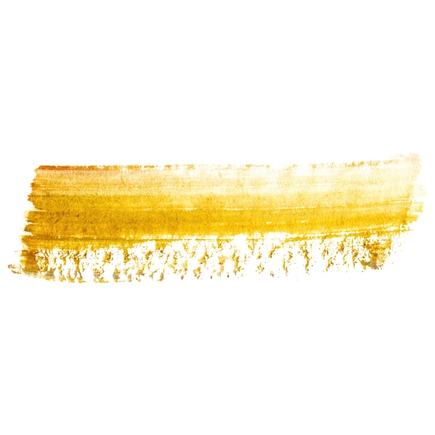Un trait de pinceau peint à l'aquarelle, un élément de conception dessiné à la main isolé sur un fond transparent