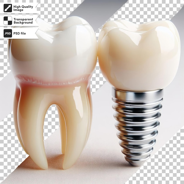 PSD le traitement de blanchiment des dents psd est un remplissage sur fond transparent avec une couche de masque modifiable.