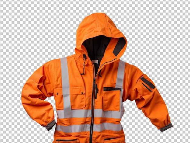 PSD traje de trabajo naranja