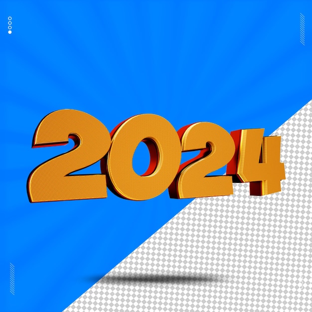 Tranche De Police Numéro 2024 Rendu 3d