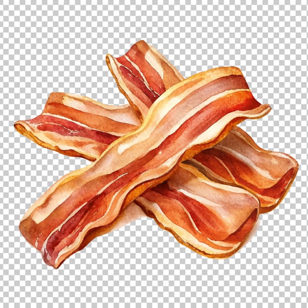 Tranches De Bacon à Fond Transparent