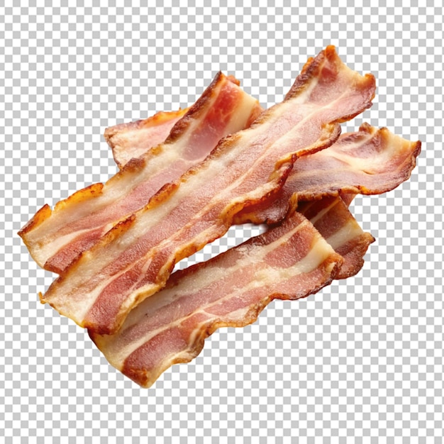 Tranches De Bacon à Fond Transparent