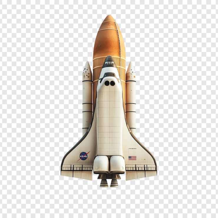 PSD el transbordador espacial listo para el lanzamiento de la misión espacial de la nasa exploración de cohetes