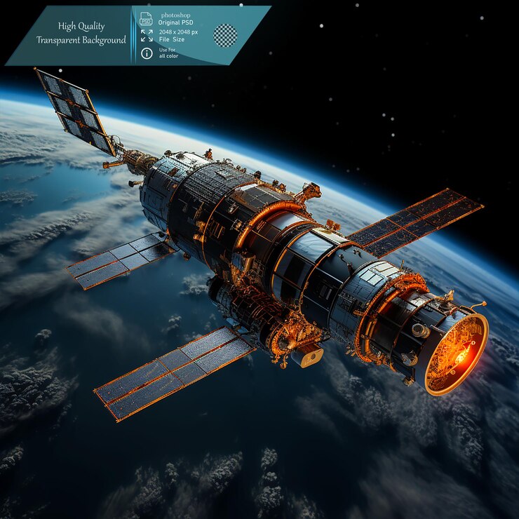 PSD un transbordador espacial se muestra en la exhibición