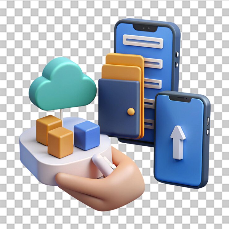 PSD transferir o intercambiar archivos entre un teléfono inteligente y un móvil copiar información intercambio de datos gestión de archivos compartir descarga