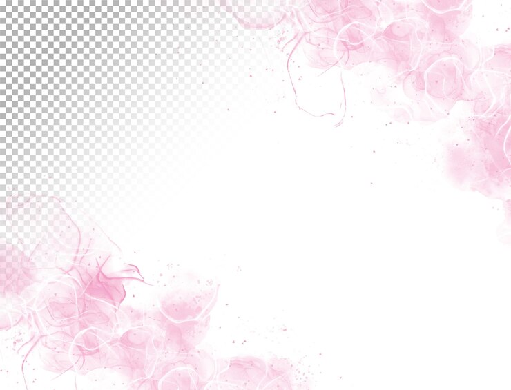 PSD transparence de la superposition horizontale rose du psd