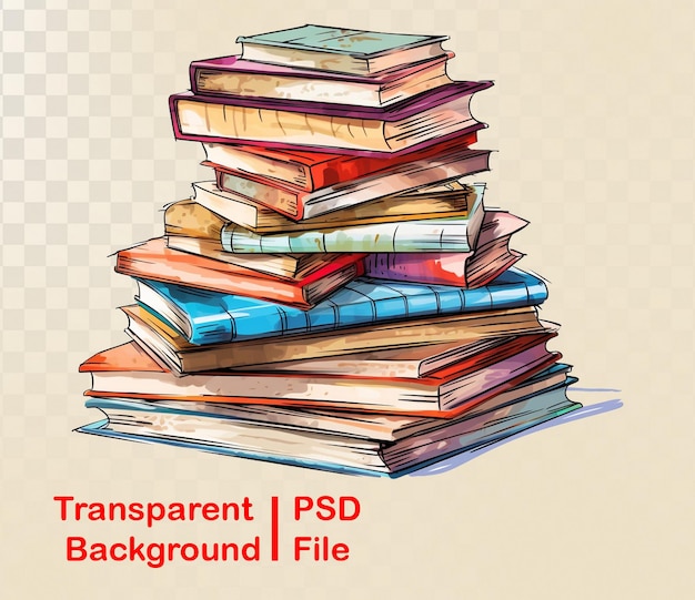 Transparente Buchbilder in HD-Qualität