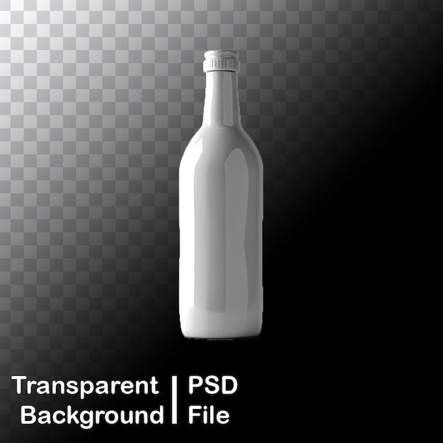 PSD transparente flaschenbilder in hd-qualität