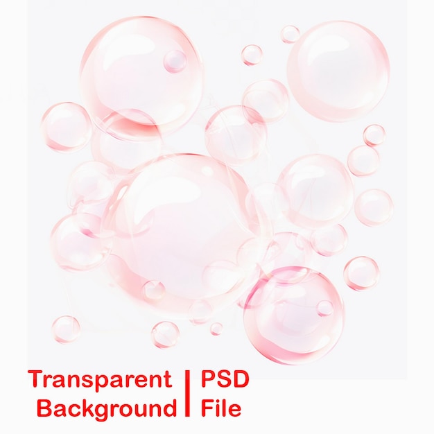 Transparente Seifenblasenbilder in HD-Qualität