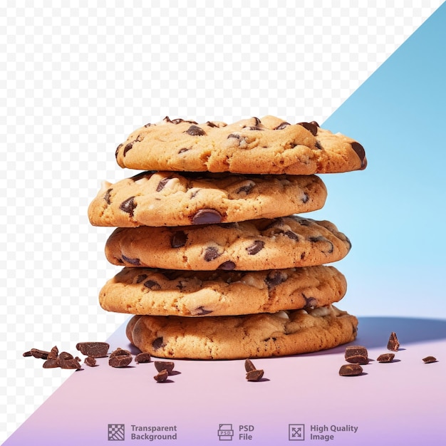 Transparenter hintergrund mit cookies