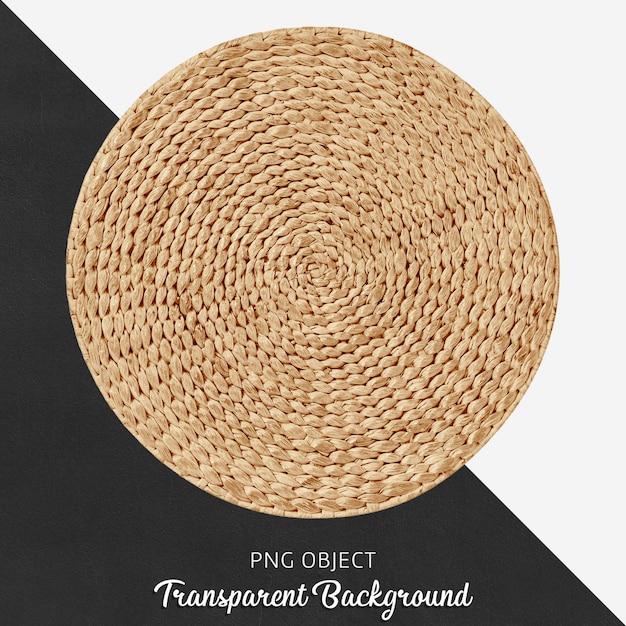 Transparenter Wicker Round Service