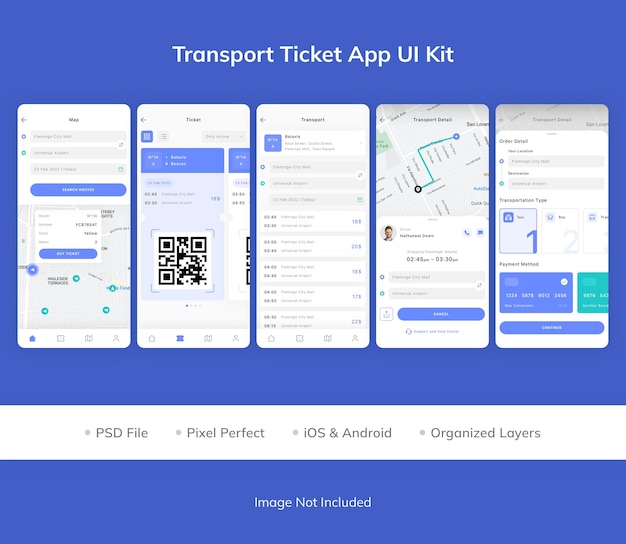 Transportticket-app-ui-kit