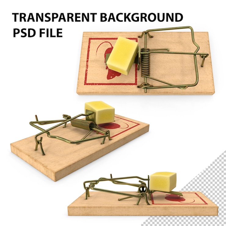PSD trappola per topi png