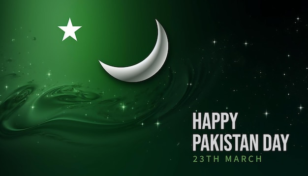 PSD el trasfondo del feliz día de pakistán