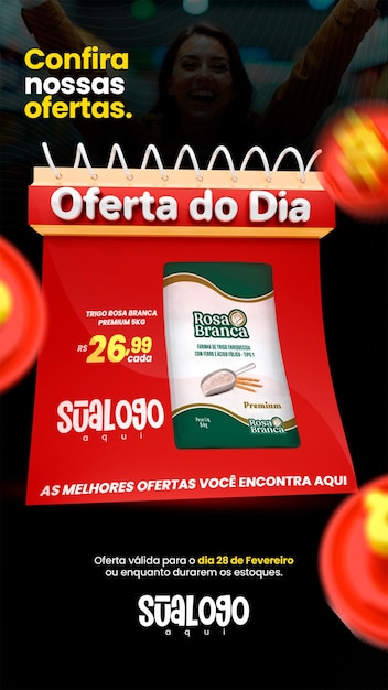 Trata-se de farinha diária a R2699