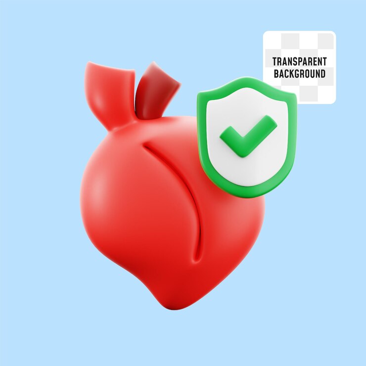 PSD tratamiento de órganos del cuerpo del hogar cuidado y seguro de salud hospital médico ilustración de icono 3d diseño de renderización