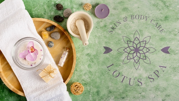 Tratamientos de spa con productos naturales.