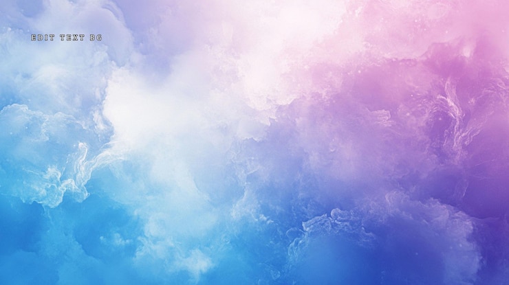 PSD traumhafte pastellfarbene wolkenlandschaft mit weichen rosa, blauen und weißen farbtönen