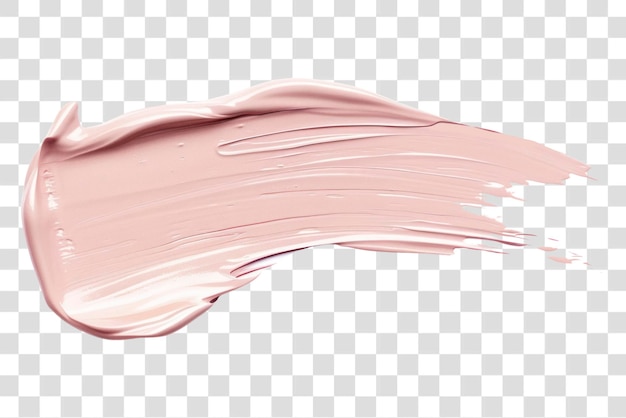 El trazo de pintura rosa liso de PNG