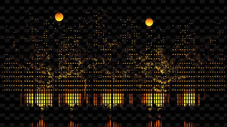 PSD trellises inspirados en el zen arte de píxeles con patrones minimalistas fe textura creativa diseños de artículos de neón y2k