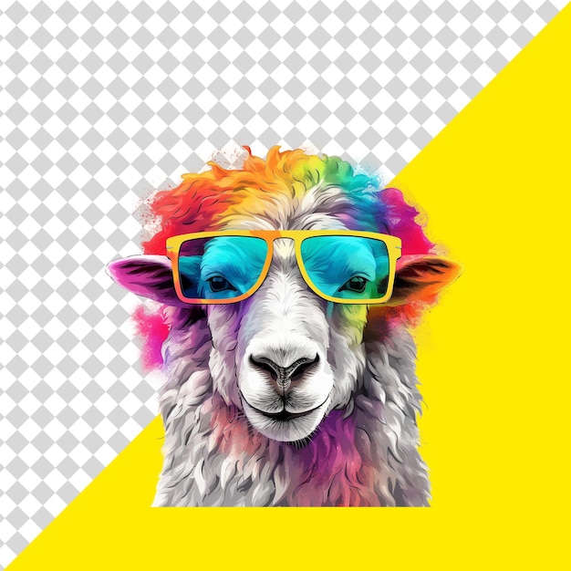 PSD trendy lama png