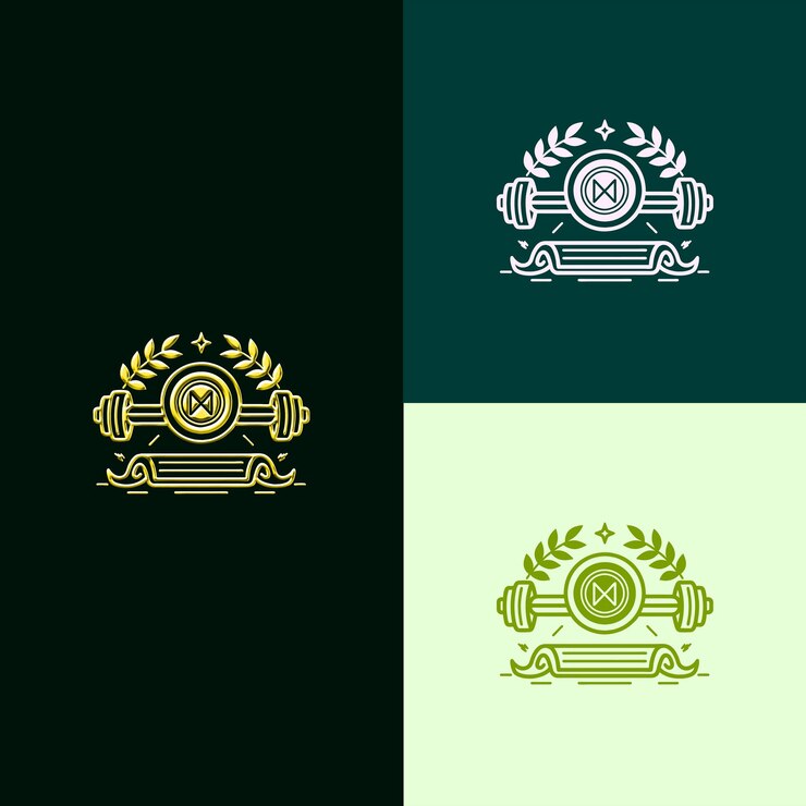 PSD tres logotipos diferentes de un coche y un coche