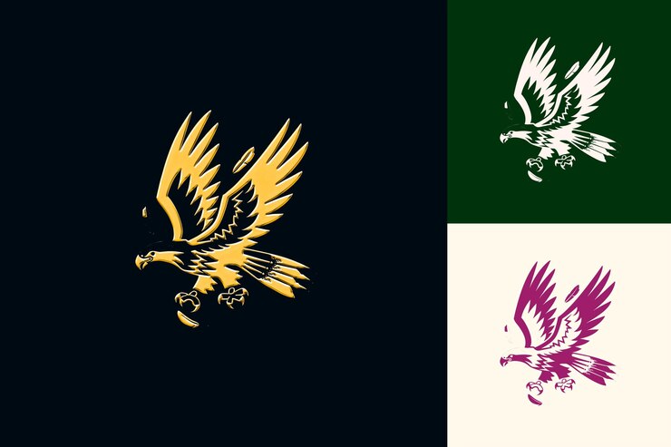 PSD tres pájaros de diferentes colores con las palabras " pájaros " citadas a la izquierda