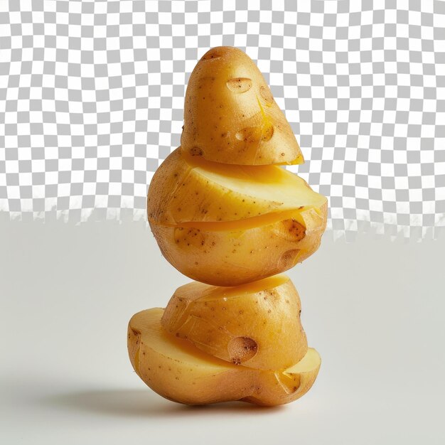 PSD tres patatas con una que dice granada en la parte superior de ellos