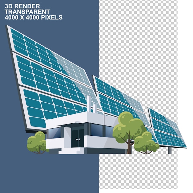 PSD tres placas de paneles solares azules rectangulares paneles solares sistema voltaico voltaico energía solar energía solar en