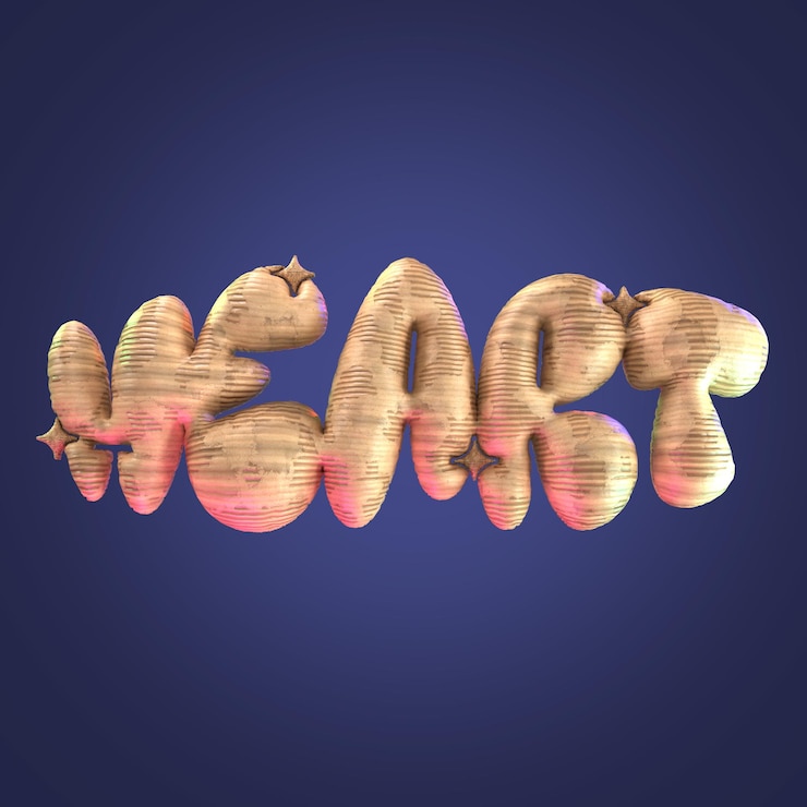 PSD tribal 3d com cromo e prata