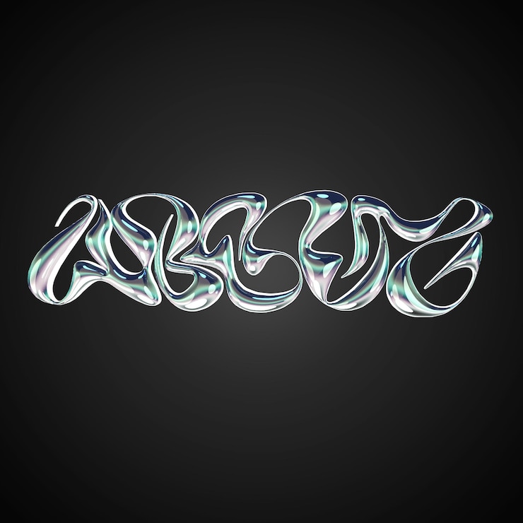 PSD tribal 3d con cromo y plata