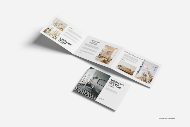 Trifold Brochure Mockup