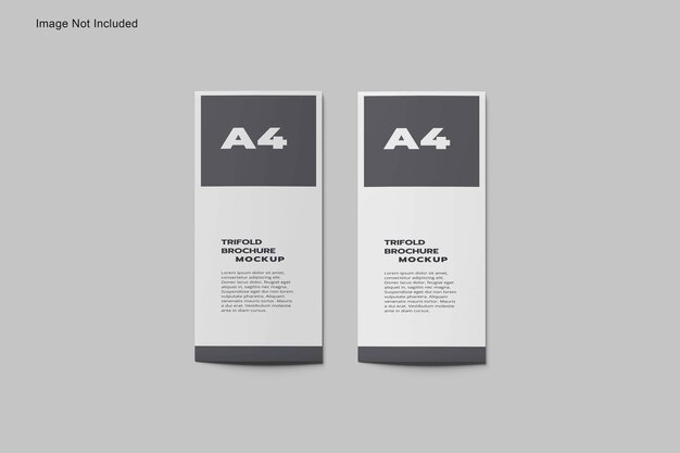 Trifold Brochure Mockup