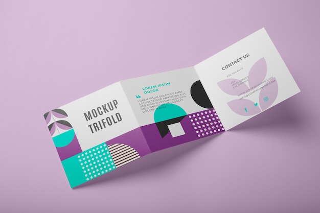 Trifold-Landschaftsmodell-Design