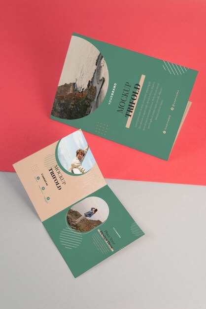 Trifold-Landschaftsmodell-Design