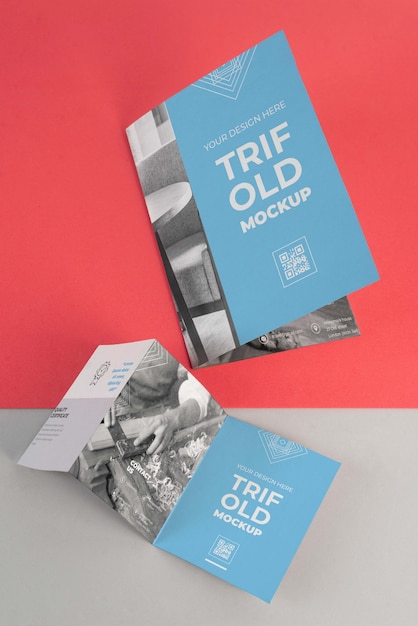 Trifold-Landschaftsmodell-Design