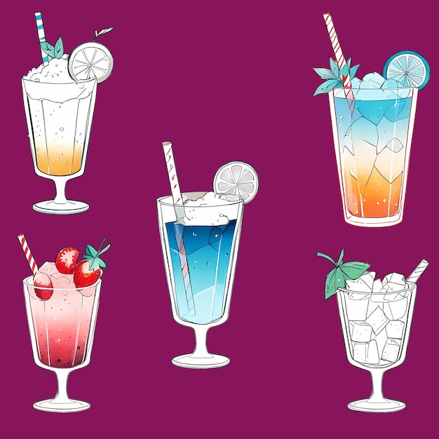 Trinken Sie Cocktails