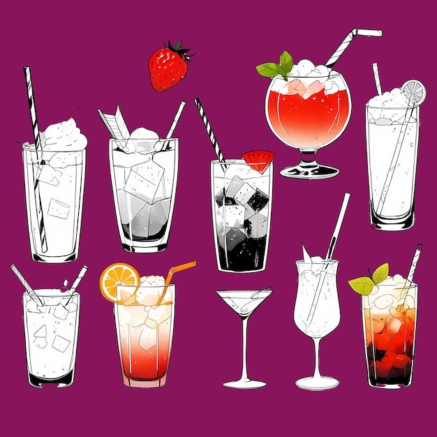 Trinken Sie Cocktails