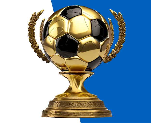 PSD el trofeo de oro del campeón de fútbol