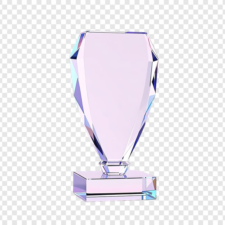 PSD trofeo del premio de cristal