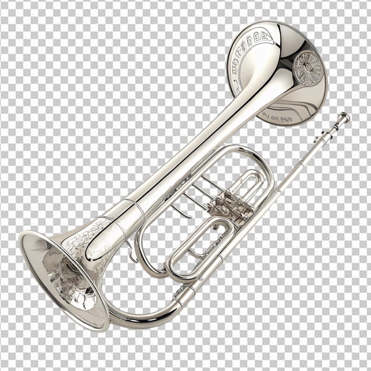 PSD trombón en 3d