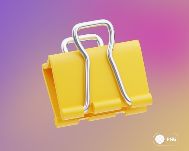 PSD trombones papeterie illustration 3d