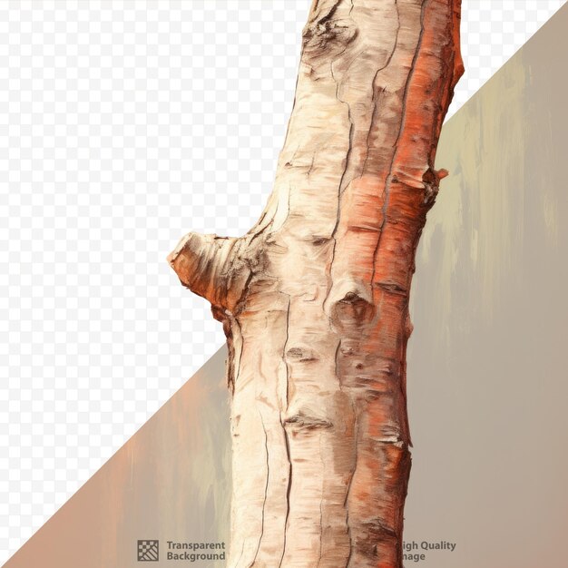 PSD tronco de un árbol