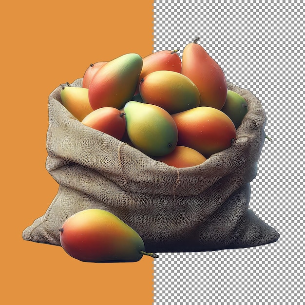 PSD tropical_mango_harvestpng